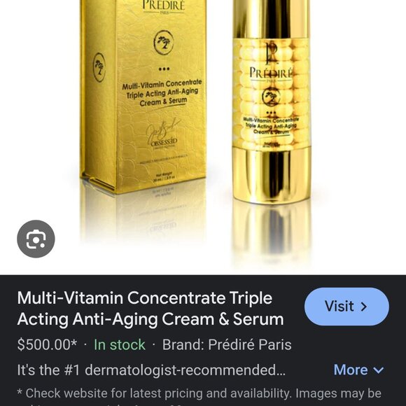 PRÉDIRE Multi-Vitamin Concentrate Day Cream+Serum - Picture 3 of 3